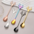 thumbnail image 7 of Uioepy Final Sale Creative Christmas Cake Dessert Spoon, Elk Spoon, Elk Spoon Gold Christmas 304 Stainless Steel Coffee Spoon Gift Box Cake Dessert And Fork Creative Christmas Spoon Coffee Spoon Gift, 7 of 7