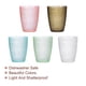 thumbnail image 3 of Uxcell Vasos de acrílico de 10oz, paquete de 4, vasos reutilizables de plástico para el hogar y al aire libre, esmeralda, 3 of 7