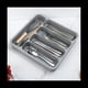 thumbnail image 2 of Bandeja de PláStico para Cubiertos para CajóN, Organizador de Cubiertos para Cocina, Apto para CajóN EstáNdar, 5 Compartimentos, 2 of 7