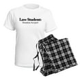 thumbnail image 4 of CafePress - Law Student Donations Accep Women's Light Pajamas - Women's Short Sleeve Print T-Shirt and Pants Light Cotton Pajama Set, 4 of 7