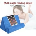 thumbnail image 4 of Tablet Pillow Stand Tablet Pillow For Pad Plush Microfiber Mini Tablet Stand Sofa Reading Stand Self Standing Tablet Bracket Tablet Holder for Bed, Reading, 4 of 7