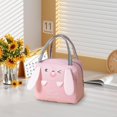 thumbnail image 5 of Bento Case Cloth Insulated Bag Small Lunch Bag Portable Meal Bag Thick Lunch Bag Student Portable Insulated Lunch Box, Kitchen Essentials X1 Cute Cartoon Lunch Box Bag Thickened, 5 of 7