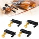thumbnail image 3 of Afinador Fino De Violín, 4 Piezas Resistente Al Desgaste Ajustador De Cuerdas De Violín Preciso Para Instrumentos Musicales, 3 of 7