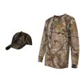 thumbnail image 1 of Camisa de manga larga de camuflaje de árbol + sombrero de camuflaje exclusivo, apg l Code V Camiseta de manga corta, 1 of 2