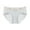 Gray, variant on HAOTAGS Briefs for Women,Mid-rise Cotton Stretchable Comfort Stretch Underwear Beige M
