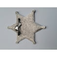 thumbnail image 3 of Antique Silver Finish Western US Deputy Marshal Badge Lapel Pin by MDream, 3 of 5