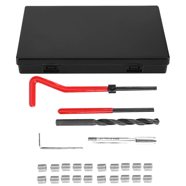 Thread Repair Kit, High Strength Corrosion Resistance Twisted Drill, Microwave Communication Air Separation Equipment Auto Parts For Thread Repairing