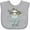 AC-Heather Grey, variant on Inktastic Teacup Raccoon I Love My Gigi Boys or Girls Baby Bib