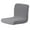 Dark Gray, variant on Ludlz Chair Cover High Elasticity 360-degree All-round Package Polyester Spandex T-shaped Jacquard Stretch Revolving Chair Slip Home Decor