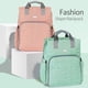 thumbnail image 5 of Bolsa de pañales insular Bolsa de pañales Mochila multifunción Bolsas de pañales de gran capacidad a prueba de agua para el cuidado del bebé Viaje con la máquina de la correa del cochecito Lavable púr Insular Bolsa de pañales, 5 of 7