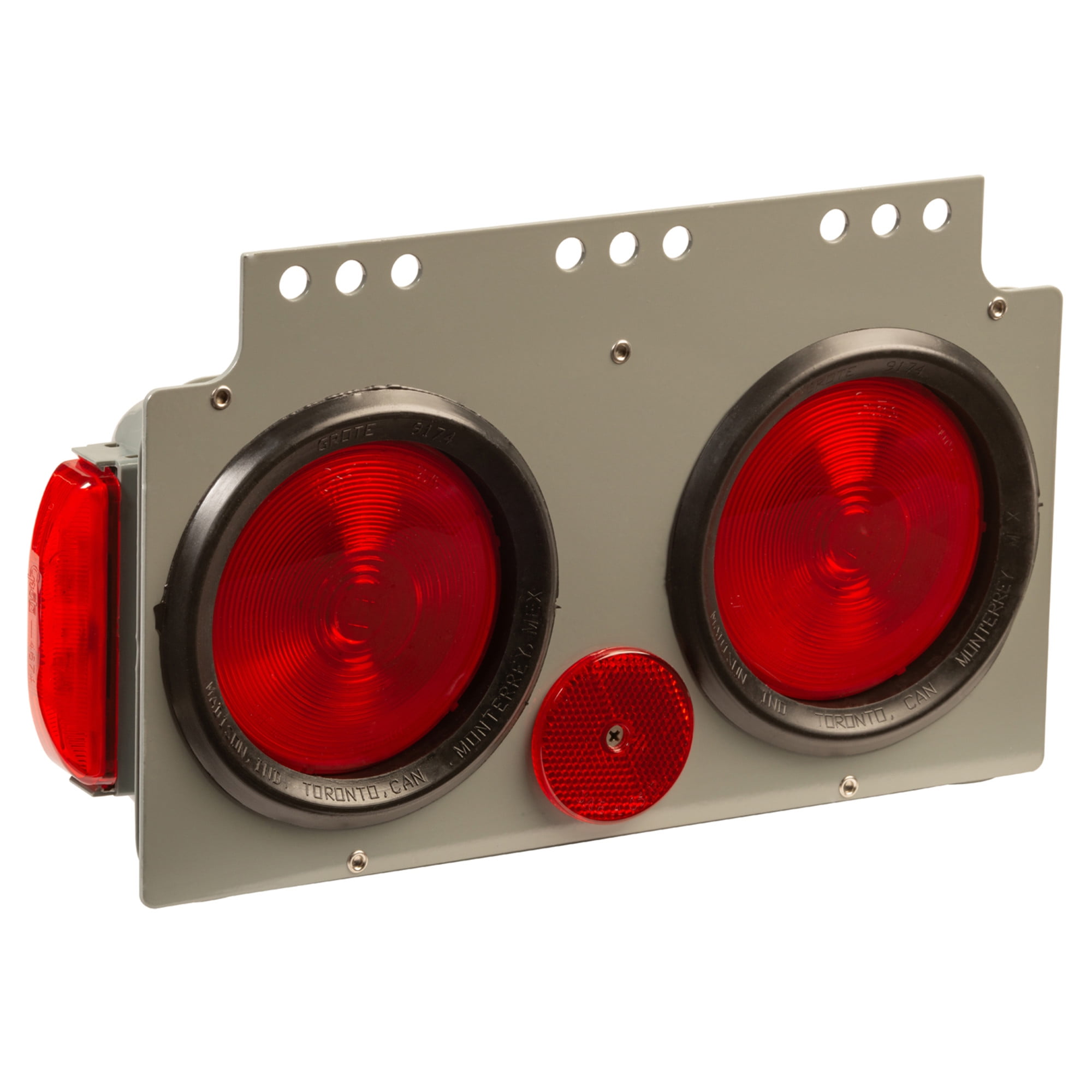 Grote 53592 SuperNova Oval LED Stop Tail Turn Light - Gray Theft