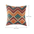 thumbnail image 3 of Greendale Home Fashions 17'' x 17'' Reversible Outdoor Throw Pillow, Set of 2, Surreal, 3 of 6
