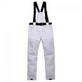 thumbnail image 2 of Amzcrzy Men And Women Winter Windproof Ski Snowboarding Pants,Climbing Winter Pants For Men,Solid Color Waterproof Snow Pants Apply To Outdoor Ski Men And Women Birthday Gift Ideas, 2 of 7