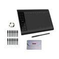 thumbnail image 2 of Tishita VIN1060 Plus 10x6 Inch Drawing Area 8192 Pressure Levels USB Graphics Tablet Choice 3, 2 of 8