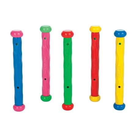Intex Underwater Dive Sticks, Brightly Colored 5 Pack, Ages 6 