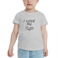 thumbnail image 2 of I Love My Aunt Cute Toddler T-Shirts for Boys Girls (Gray, Youth S), 2 of 5