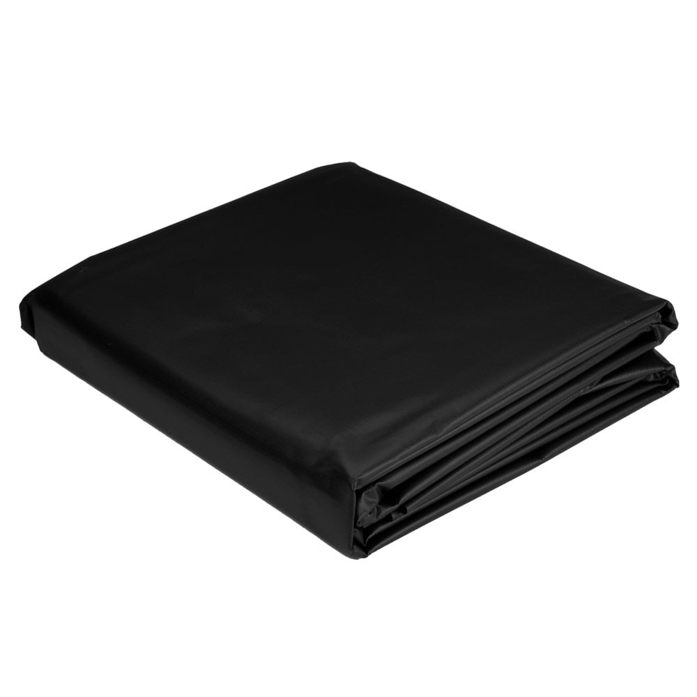 Streams Fountains and Water Gardens LAMF 9.8 X 9.8 Feet Rubber Pond Liner Flexible Pre-Cut Black Pond Liner for Koi Ponds