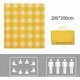 thumbnail image 1 of Couverture Tapis Piquenique étanche Pliable Camping Jardin des poignées imperméable Portable pour Camping Jardin avec Poignée Imperméable Résistant à l'humidité Kuyhfg Bienvenido a Kuyhfg, 1 of 2