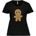 thumbnail image 3 of Inktastic Gingerbread Christmas Women's Plus Size T-Shirt, 3 of 5