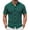 Green, variant on Mens Knit Polo Shirts Jersey Cotton Vintage Casual Short Sleeve Shirt Golf Button Down Pinstripe Old Money Top Big and Tall Size M-3XL Green