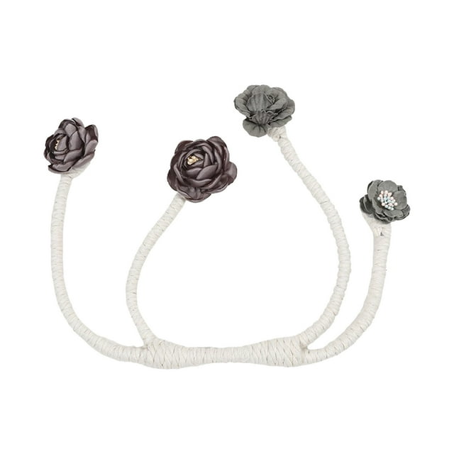 uhnmki Crochets de Rideau Rose Style Moderne Crochets de Rideau Chambre Salon Crochets de Rideau Décoratifs
