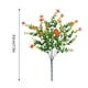 thumbnail image 1 of 1 Bundles Artificial Outdoor Flowers Fake Flowers Green Shrubs Garden Porch Outdoor Artificial Flowers Decorate, 1 of 1