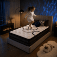 thumbnail image 2 of GREOO Full Mattress 10" Hybrid Mattress in a Box Gel Memory Foam and Pocket Springs with Motion Isolation, Medium Firm, Pressure Relief, CertiPUR-US® Certified Inner Foam, 2 of 16