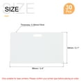 thumbnail image 2 of 30 Pack Blank Cards 15mil ID Cards with Horizontal Slot Punch White, 2 of 6