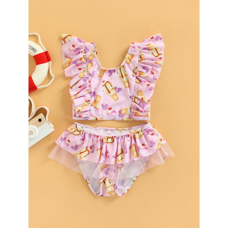 Girls store peplum tankini