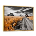 thumbnail image 2 of Designart "Front Porch Tales Turquoise Farmhouse Charm I" Farm Floater Framed Wall Decor, 2 of 7