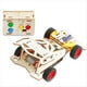 thumbnail image 5 of Kit de Coche de Control Remoto de Madera DIY: Mini Coche de Carreras con Tracción en las Cuatro Ruedas, Kits de Experimentos Científicos para Adolescentes y Niños. Regalos., 5 of 5