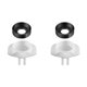 thumbnail image 1 of Junta de copa y compuerta desviadora, piezas de conector de cabezal de ducha, bañera, práctico conector en T, núcleo de grifo de bañera triple para el 2 piezas, 1 of 8