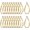 Gold Tone, variant on 20-Pack Open Bezels for Resin, Teardrop Shape Back Bezel Pendants Resin Jewelry Making/DIY Earrings Necklace, Alloy Hollow Frame [Black]