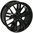 thumbnail image 4 of OE Wheels CV25 20 Inch Rims Fit Camaro ZL1 Style 5x120 20x8.5 / 20x9.5 Gloss Black - Hollander 5773 (Set of 4), 4 of 5