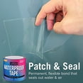 thumbnail image 5 of Better Boat, Tape Rubber, Clear Marine Grade Industrial Sealant, 11.68 oz 15 ft 4 Inches, 5 of 7