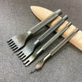 thumbnail image 2 of Leather Craft DIY Pricking Iron Diamond Stitching Chisel Hole Punch Tool 3/4mm, 2 of 8