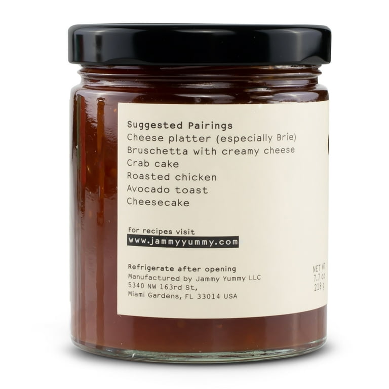 Tomato Jam 7.7oz Spread - All Natural Tomato Jam - JAMMY YUMMY
