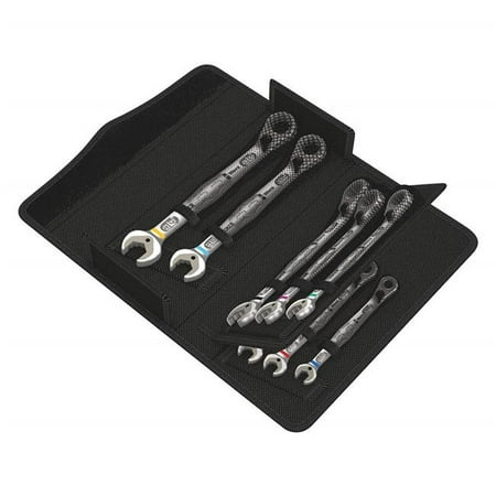 

Wera 05020093001 Joker SAE Ratcheting Combination Angled Head Wrench Set 8 Piece