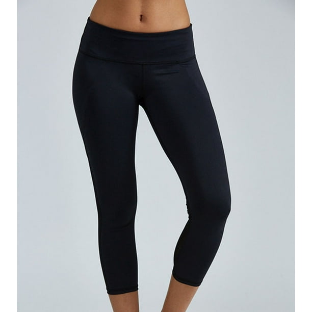 Yoga Pants Womens Plus Stretch Cotton Foldover Waist Bootleg Workout Yoga  Pants Folded Waist Flared Yoga Pants 