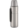 thumbnail image 2 of Botella de bebida termo aislada al vacío THERMOS Stainless King 68 onzas acero mate, 2 of 3