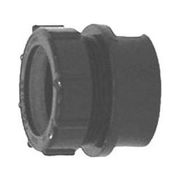 Ipex Trap Pipe Adapter Fitting Adapter - Durable - 1-1/2 x 1-1/2, Black