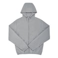 thumbnail image 4 of Windproof Lightweight Hooded Windbreaker Shell Jacket for Men, Gray, L, 4 of 8