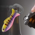 thumbnail image 1 of Forma de Vino Cerveza Abrebotellas Sacacorchos Cap Remover Herramienta Barware Cocina portátil Regalo duradero Adorno para el hogar para fiestas D Macarena Abrebotellas, 1 of 8