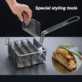 thumbnail image 3 of Cesta Para Freidora De Tacos, Cesta Para Soporte De Tacos, Segura Para Lavavajillas, Práctica Para Restaurantes, 3 of 7