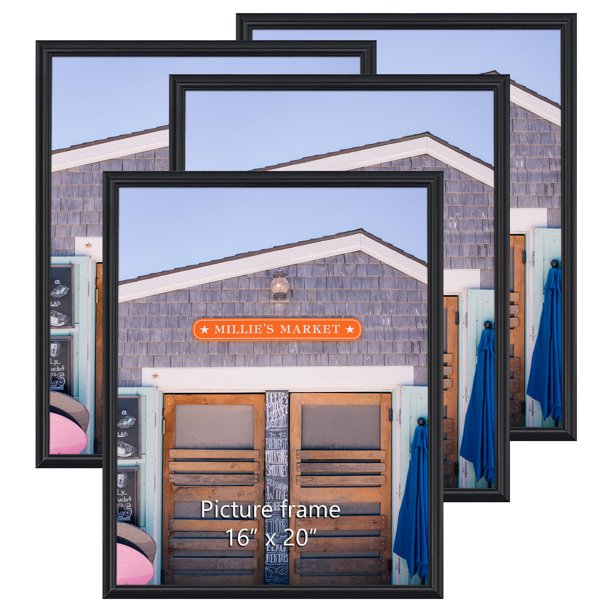 Poster Frame 16x20 Black Frame Wall Picture Frames 16 x 20 Living Room