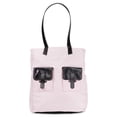 thumbnail image 2 of Day-Timer® Pink Ribbon Canvas Tote, Reversible, 13 X 6 X 15, Black/pink, 2 of 2