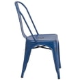 thumbnail image 3 of Distressed Copper Metal Indoor-Outdoor Stackable Chair, 3 of 9