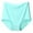 Light Blue, variant on DJskiyers Womens Seamless Underwear Tummy Control Briefs High Waisted Panties Breathable Plus Size Panty Full Coverage Underpants