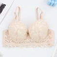 thumbnail image 6 of Aofany Push Up Bras for Women Full Coverage Plunge Underwire T-Shirt Bra Padded Push Up Bra for Everyday Comfort, 32B-44C, 6 of 9