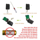 thumbnail image 5 of 2X Receptor de Control Remoto Inalámbrico XLR Portátil de 3 para Máquina de Niebla de Humo, Controlador de Escenario de DJ, Receptor de Niebla 400W 900, 5 of 6